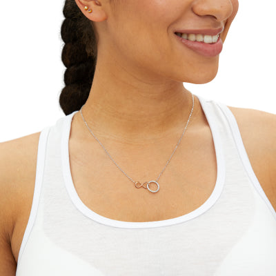 Surprise your wife with a heartfelt token of love with Infinity Circle Necklace