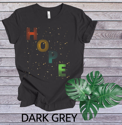 HOPE Graphic T-Shirt for Women, gift for her,