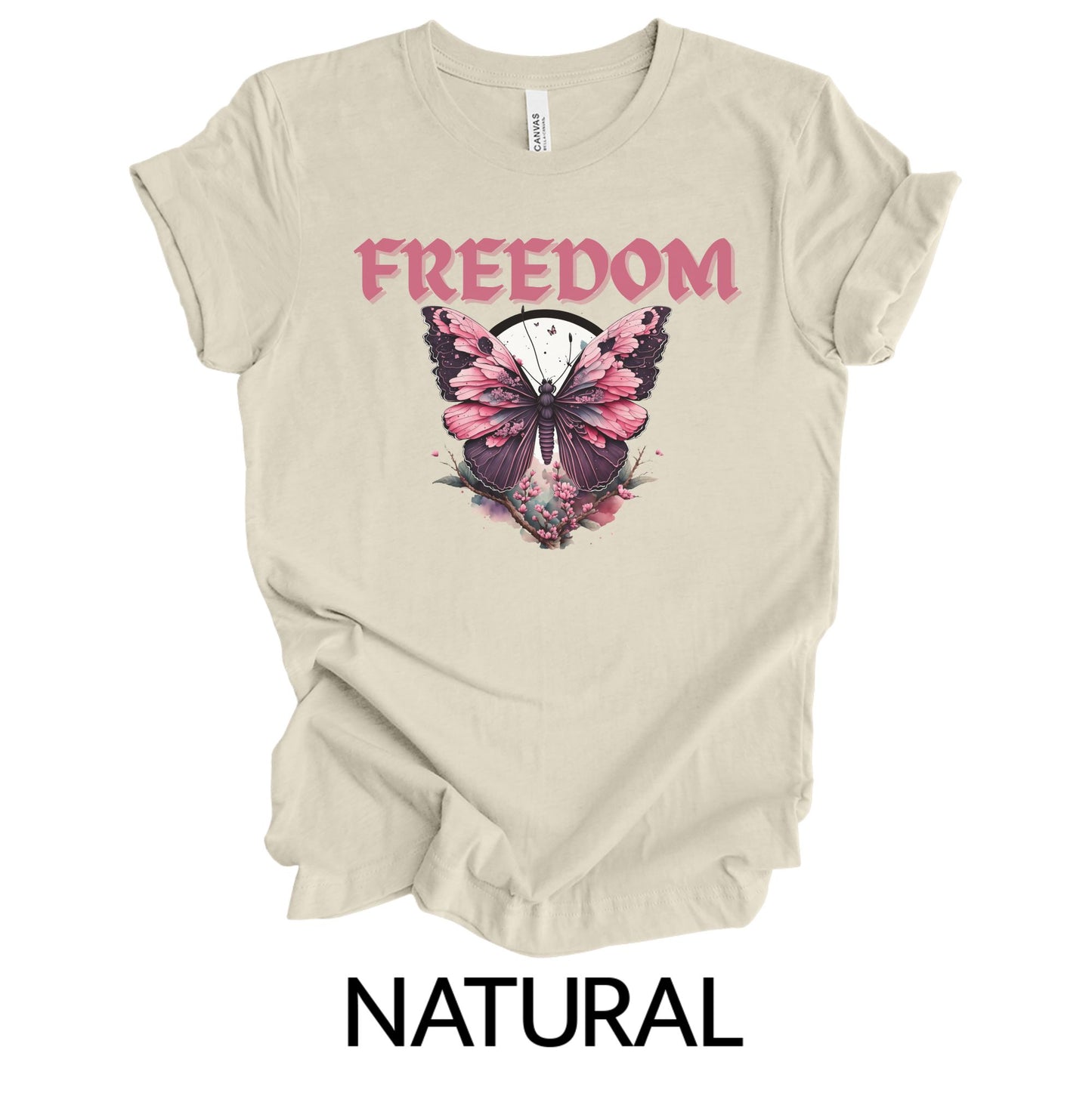 Butterfly Shirt, Casual Women Shirt,